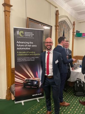 Jim Winchester Managing Director at APC House of Commons event.